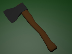 Топор - Axe Low Poly