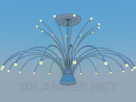 3d model Araña de luces - vista previa