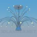 3d model Araña de luces - vista previa