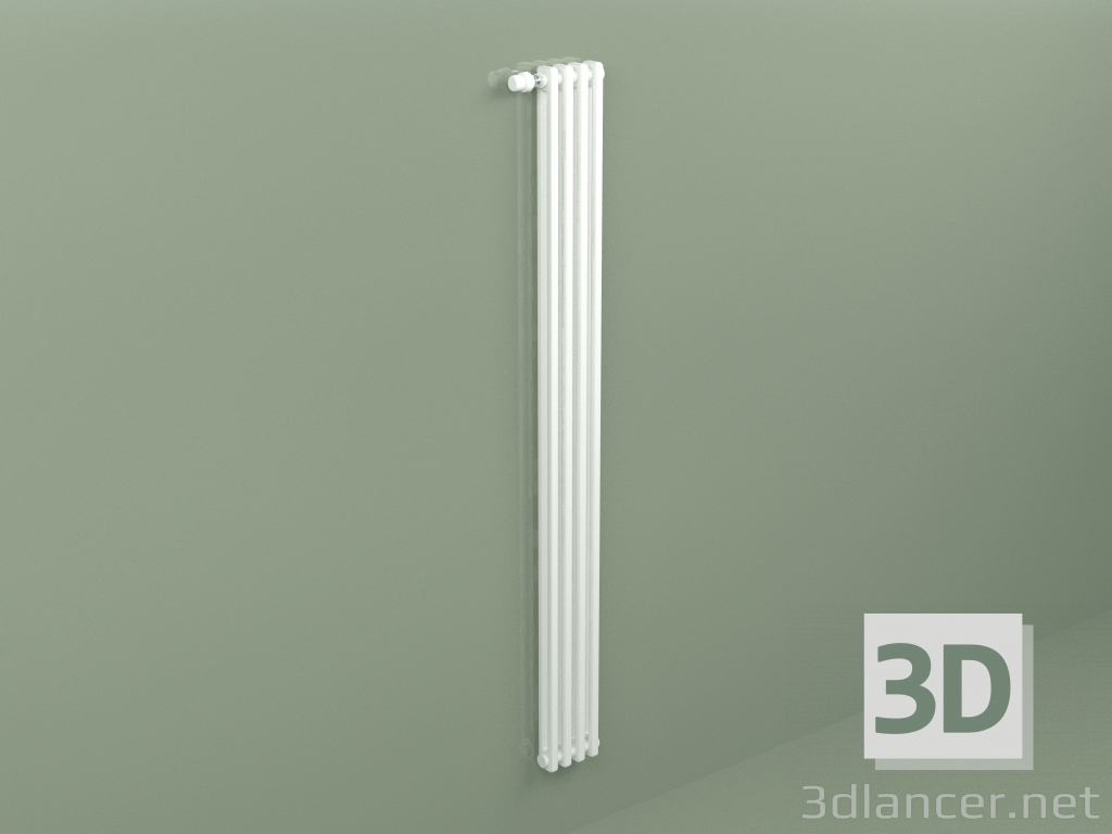 3D Modell Radiator Delta Laserline (DL2, H 2000 mm, RAL - 9016) - Vorschau