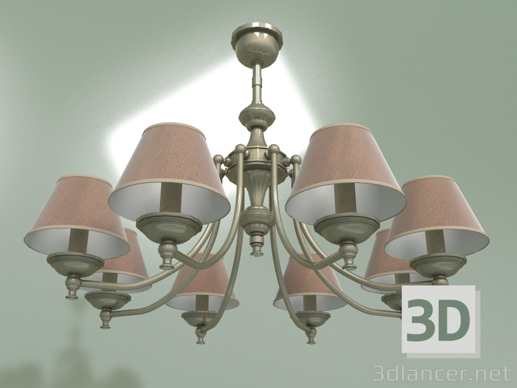 3d model Chandelier SAN MARINO ABAZUR SAN-ZW-8 (PA) - preview