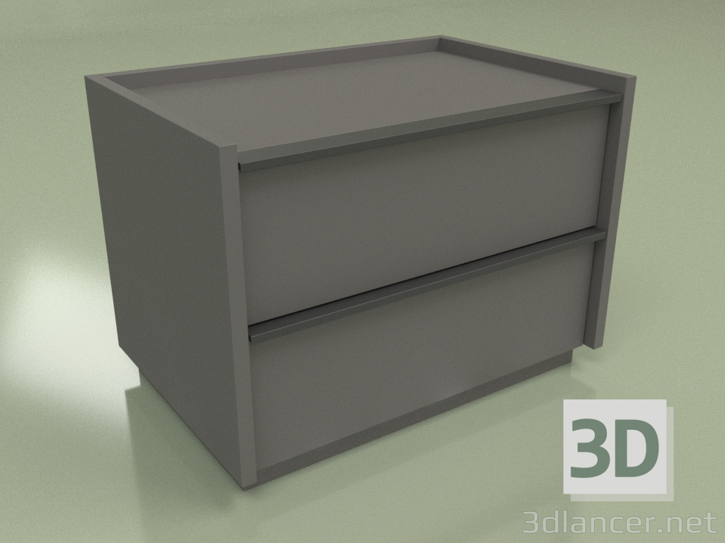 Modelo 3d Mesa de cabeceira Verona NS (6) - preview