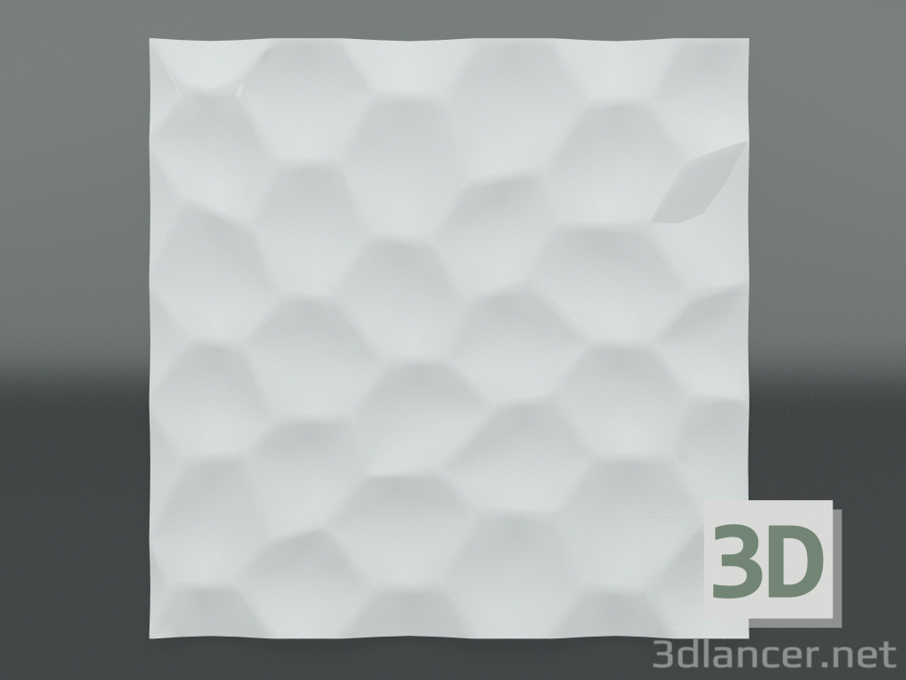 3d model Gypsum 3d panel Z-308 - preview