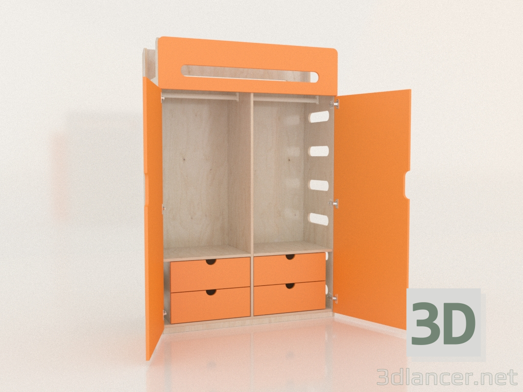 3d model Armario abierto MOVE WE (WOMWE2) - vista previa