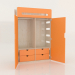 3D Modell Kleiderschrank offen MOVE WE (WOMWE2) - Vorschau