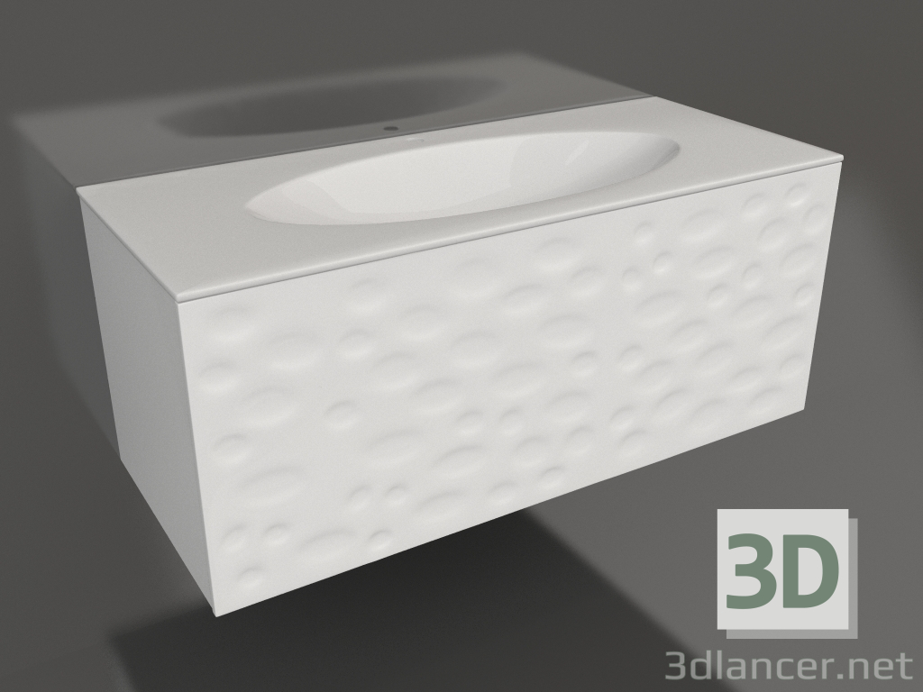 3d model Hanging cabinet 120 cm (Dun.01.12) - preview