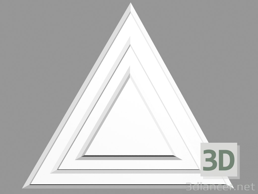 3d модель Розетка потолочная R325 – превью