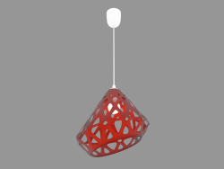 Lampe suspendue (lumière orange)