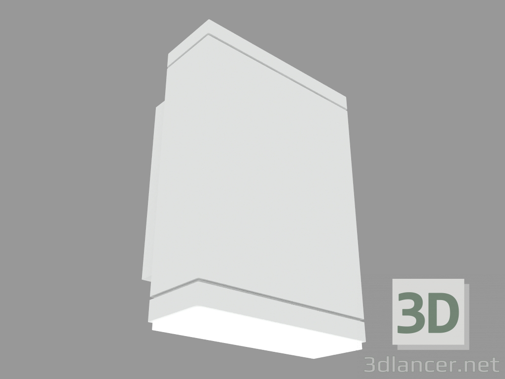 Modelo 3d Luminária de parede PLAN VERTICAL 140 SINGLE EMISSION (S3895W) - preview