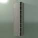 3d model Armario de pared con 1 puerta izquierda (8CUCFDS01, Clay C37, L 48, P 36, H 192 cm) - vista previa