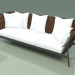 3D Modell Sofa 103 (Gürtel Braun) - Vorschau