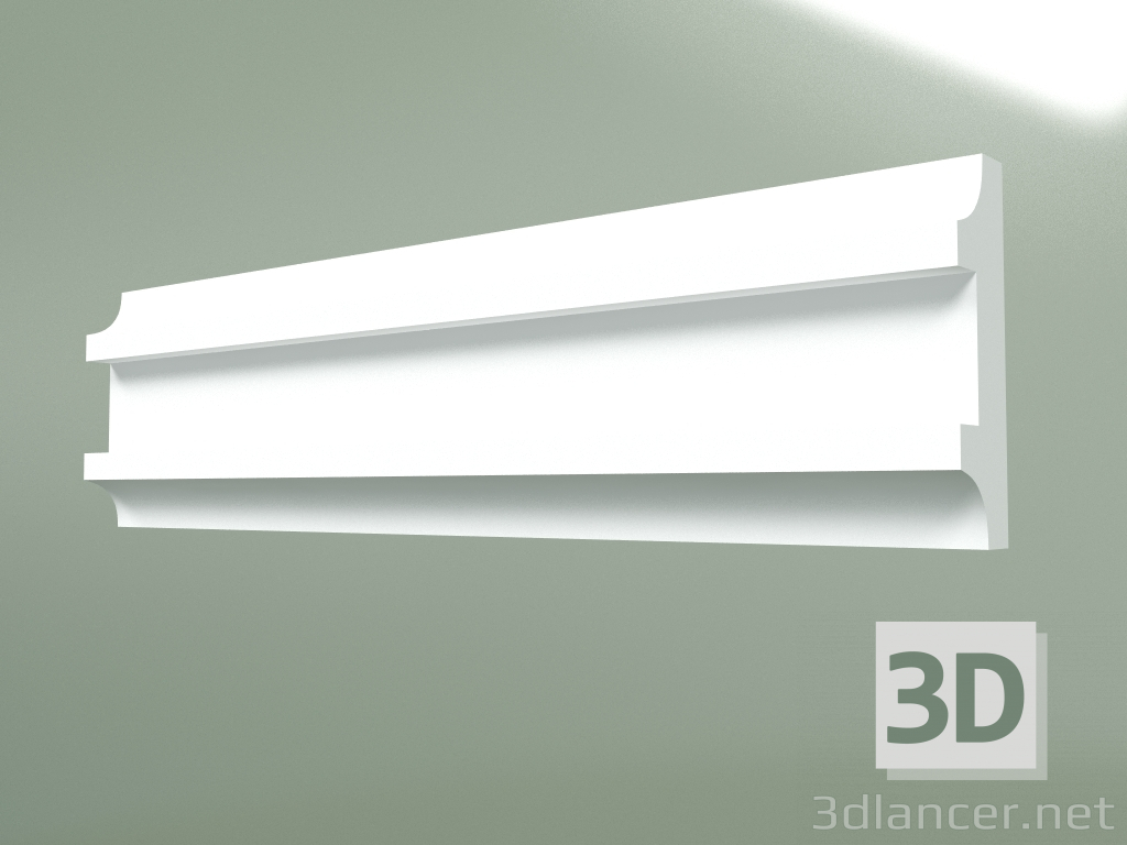 3d model Gypsum molding MT090 - preview