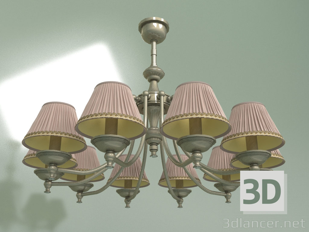 modello 3D Lampadario SAN MARINO ABAZUR SAN-ZW-10 (PA) - anteprima