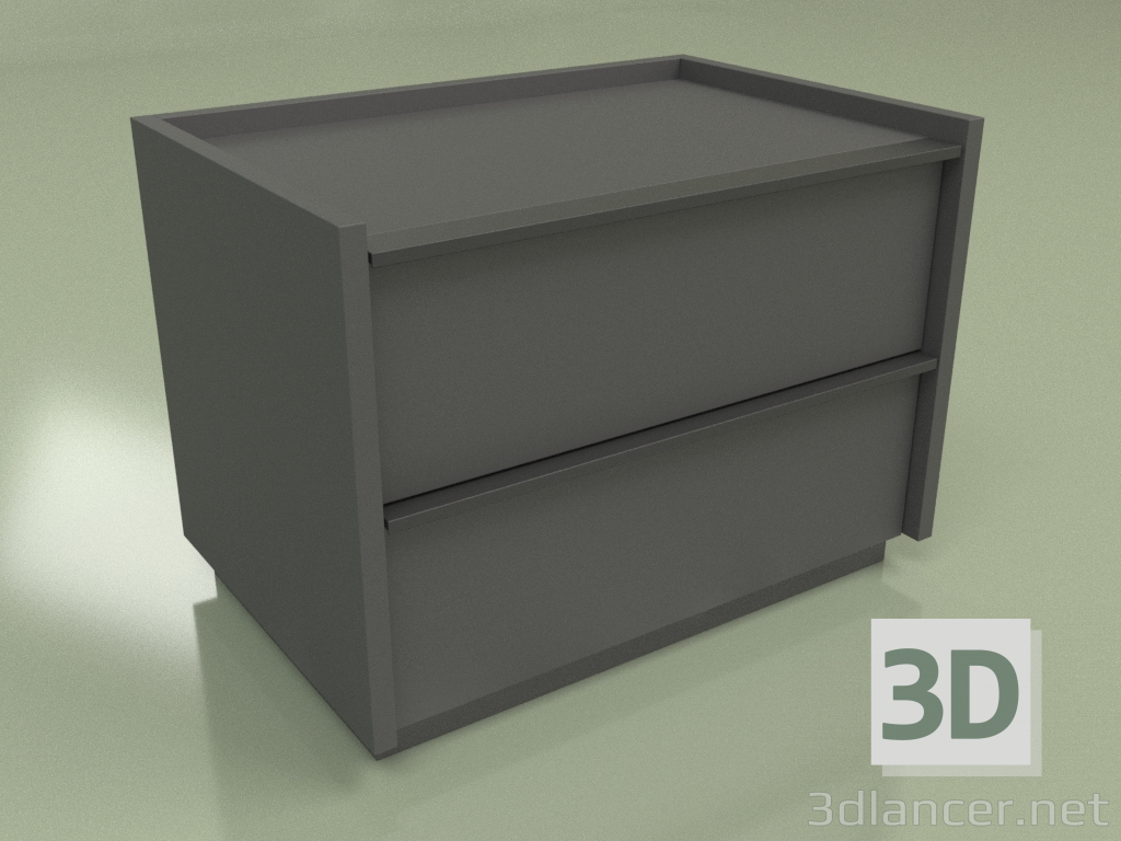 Modelo 3d Mesa de cabeceira Verona NS (7) - preview