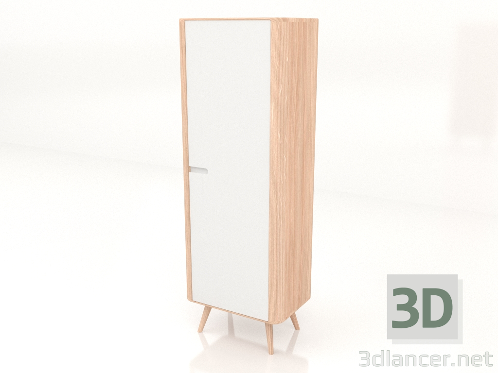 3D modeli Gardırop Ena 60x170 - önizleme