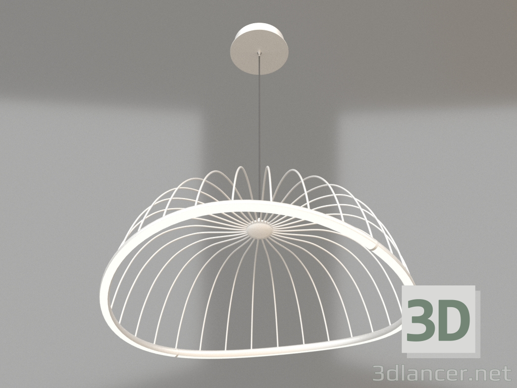 modello 3D Lampadario a sospensione (6680) - anteprima