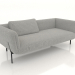 3d model 2.5 seater sofa (option 2) - preview