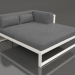 3D Modell XL-Modulsofa, Abschnitt 2 rechts (Achatgrau) - Vorschau