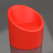 3d model Armchair (Red) - preview