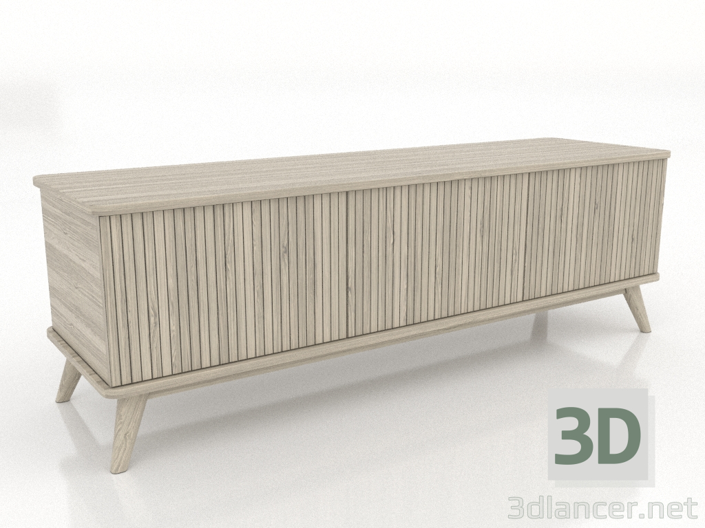 modello 3D Mobile TV 1500 mm (rovere schiarito) - anteprima modello 3D Mobile TV 1500 mm (rovere schiarito) - anteprima