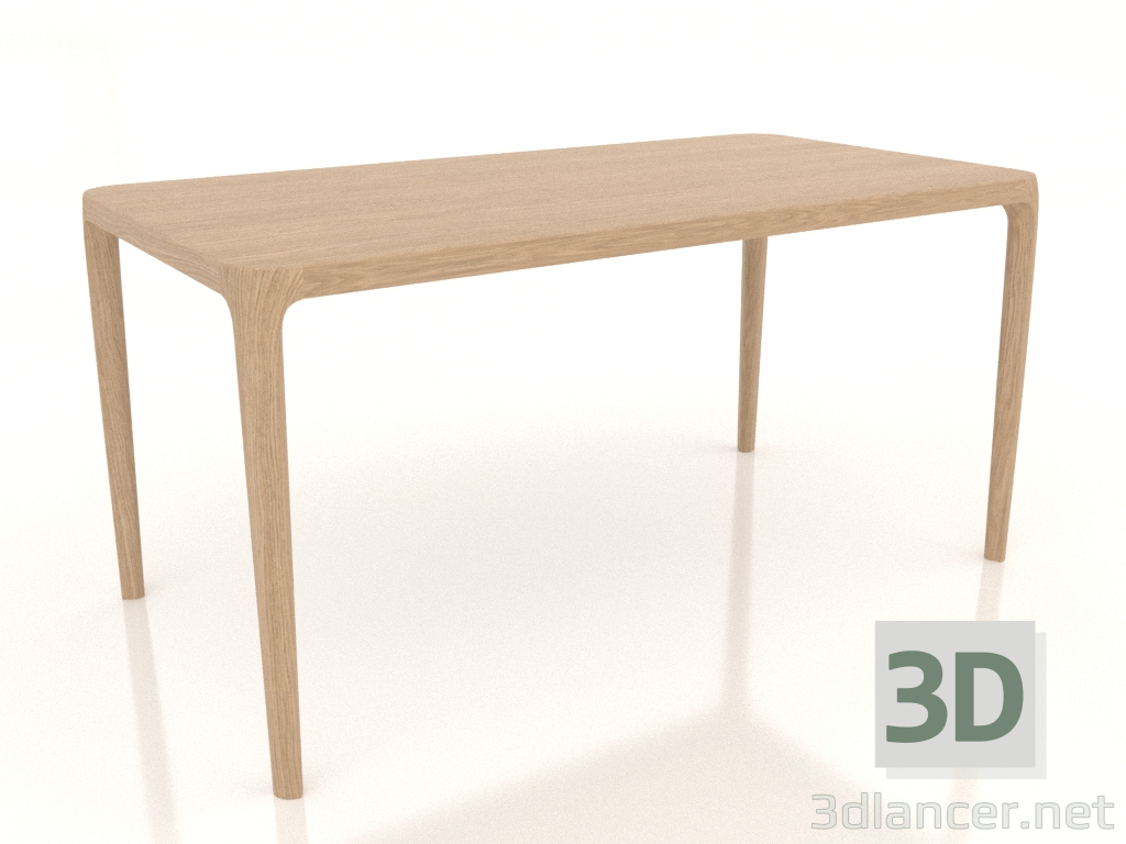 3d model Dining table Kasauri 1500x800 mm (Oak bleached) - preview 3d model Dining table Kasauri 1500x800 mm (Oak bleached) - preview