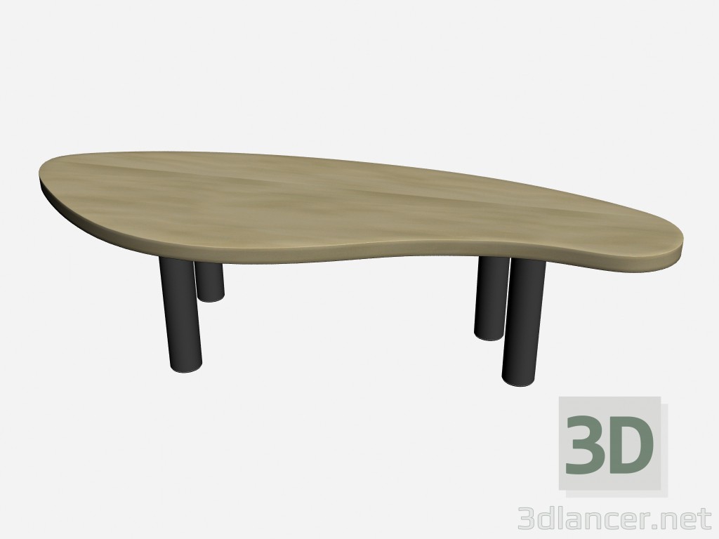 3d model Mesa de centro Le lune 3 - vista previa