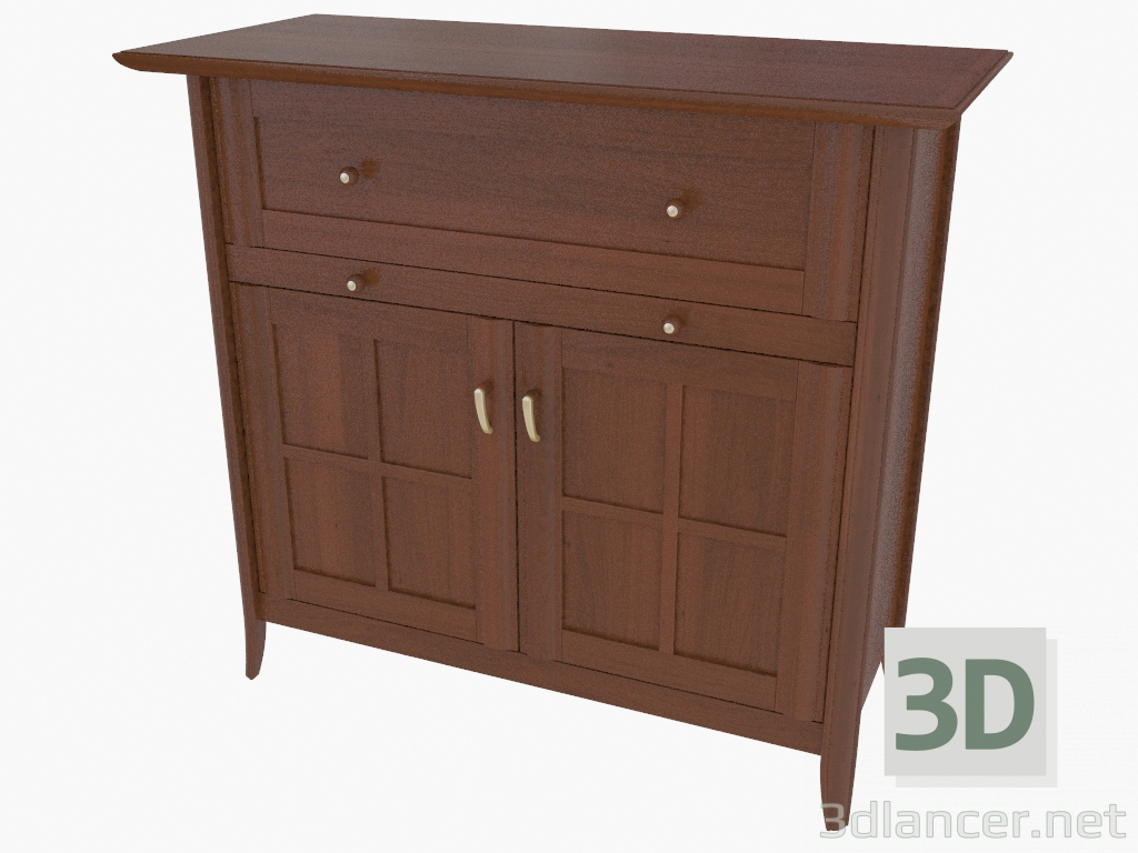 modèle 3D Commode (242-30) - preview