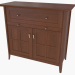 3d model Chest of drawers (242-30) - preview