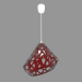 3d model Lamp hanging (Red drk light) - preview