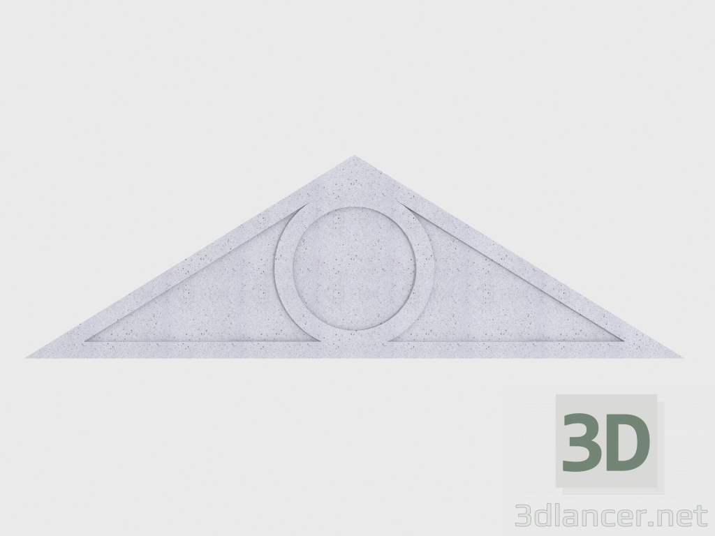 3d model Tympanum (OT293D) - preview