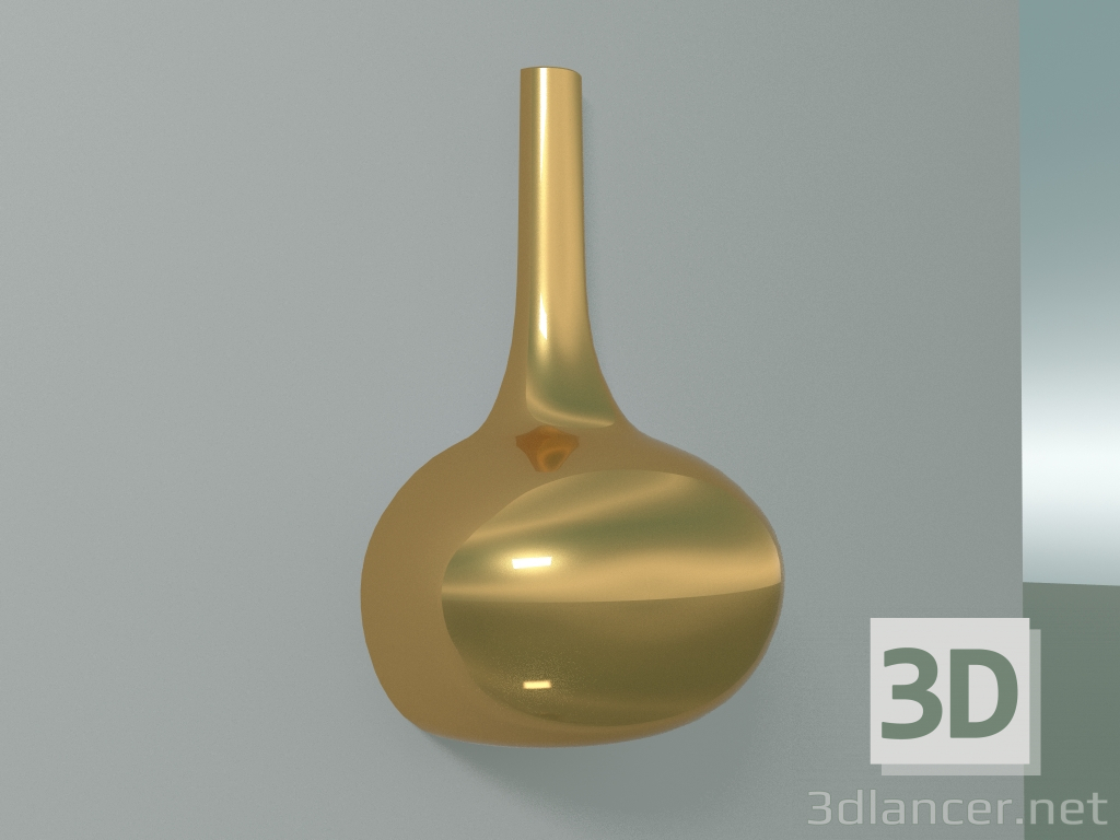 modèle 3D Vase Chimney Fifty (Or) - preview