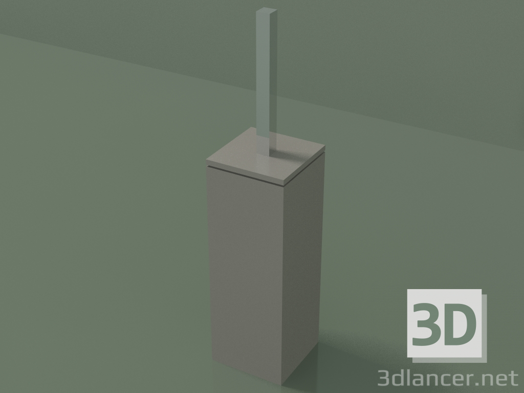 Modelo 3d Porta-escova de vaso sanitário (90U06001, Clay C37) - preview