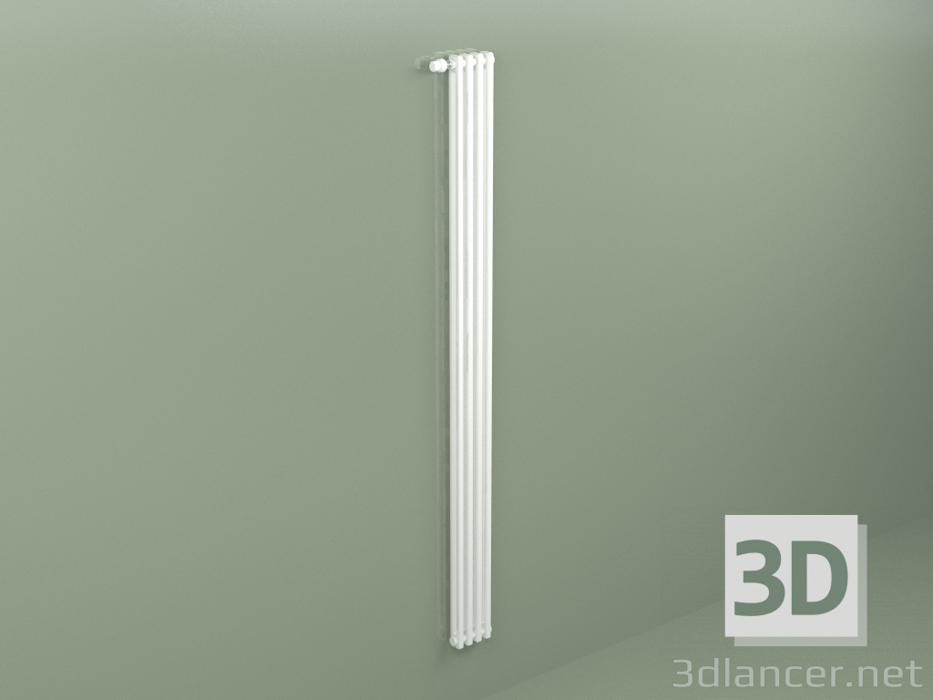 3d model Radiador Delta Laserline (DL2, H 2500 mm, RAL - 9016) - vista previa