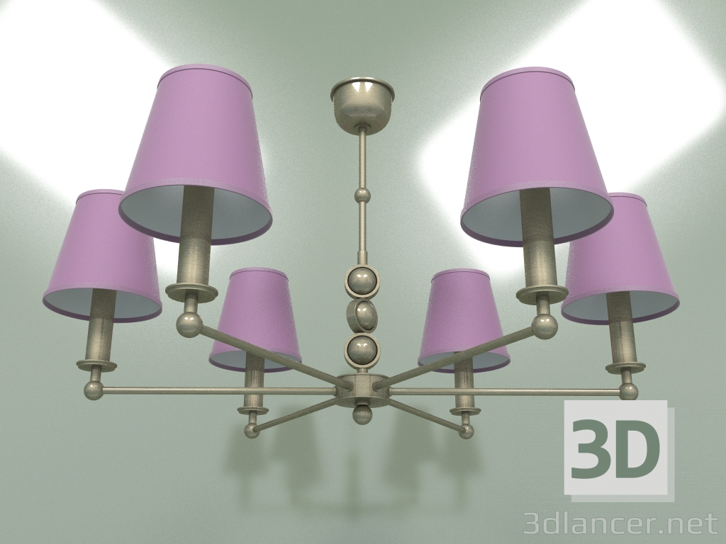 modèle 3D Lustre Sara SAR-ZW-6 (PA) - preview