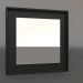 3d model Mirror ZL 18 (400x400, wood black) - preview