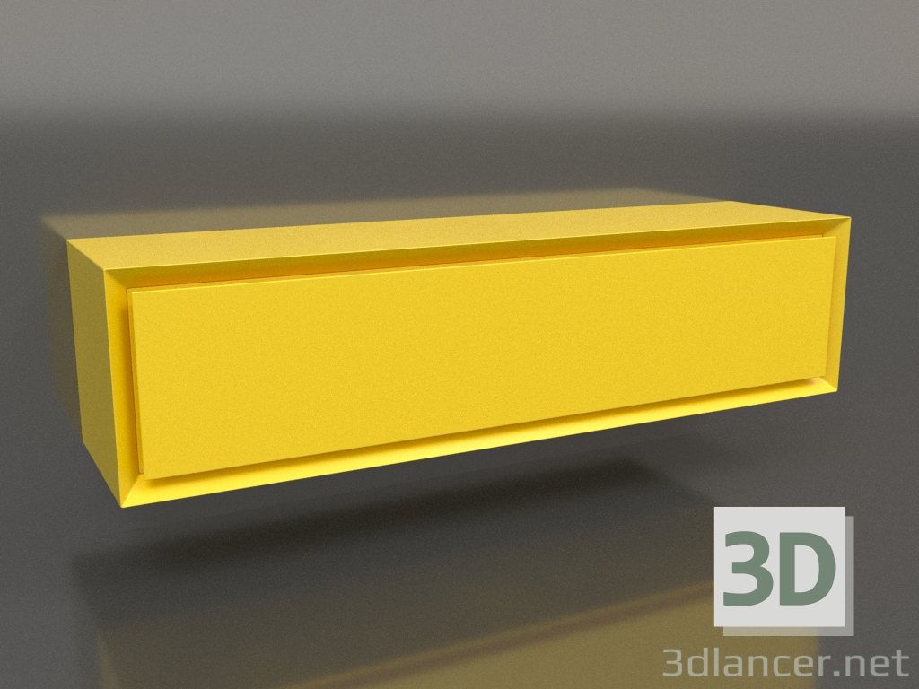 3d model Cabinet TM 011 (800x200x200, luminous yellow) - preview