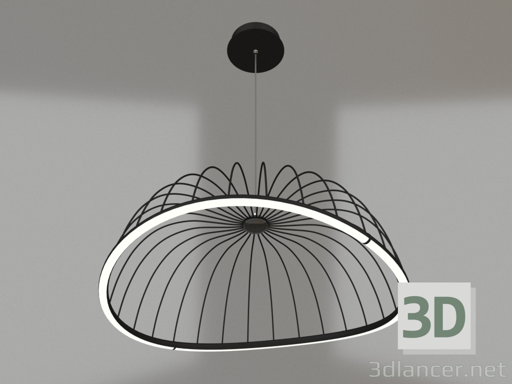 modèle 3D Lustre suspendu (6684) - preview