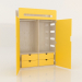 3D Modell Kleiderschrank offen MOVE WE (WYMWE2) - Vorschau