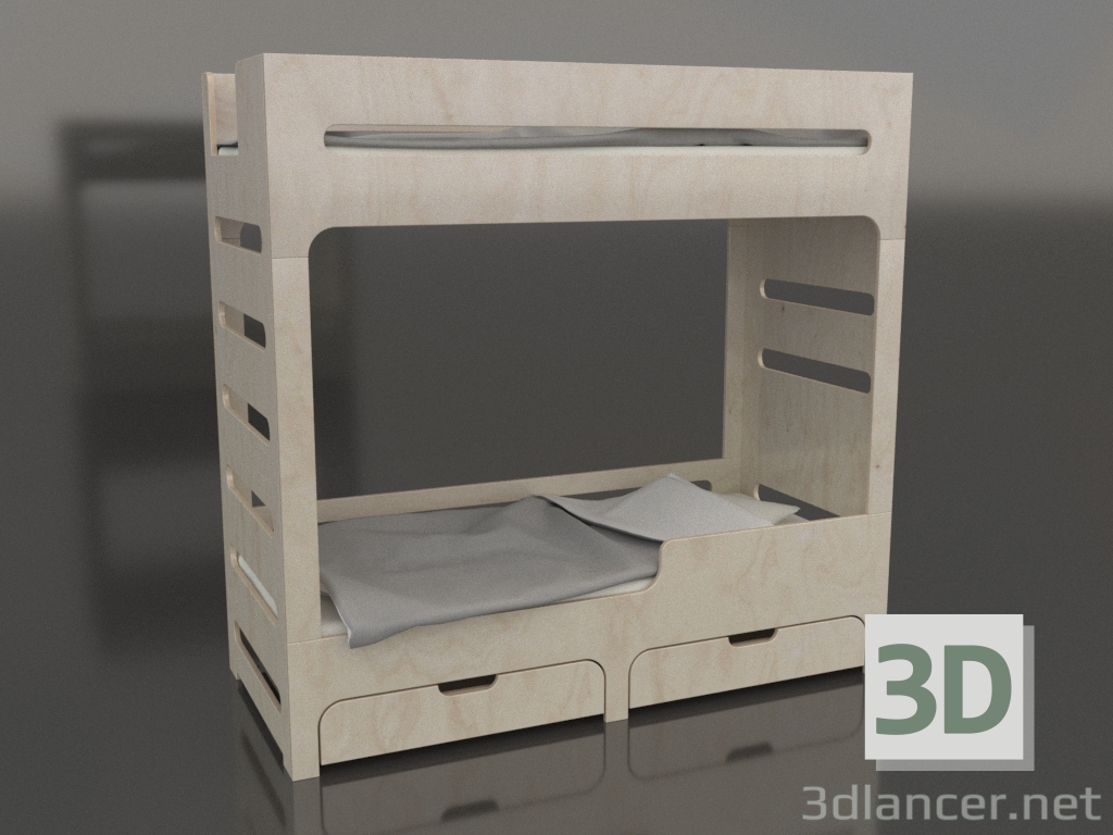 3d model Bunk bed MODE HR (UNDHR1) - preview