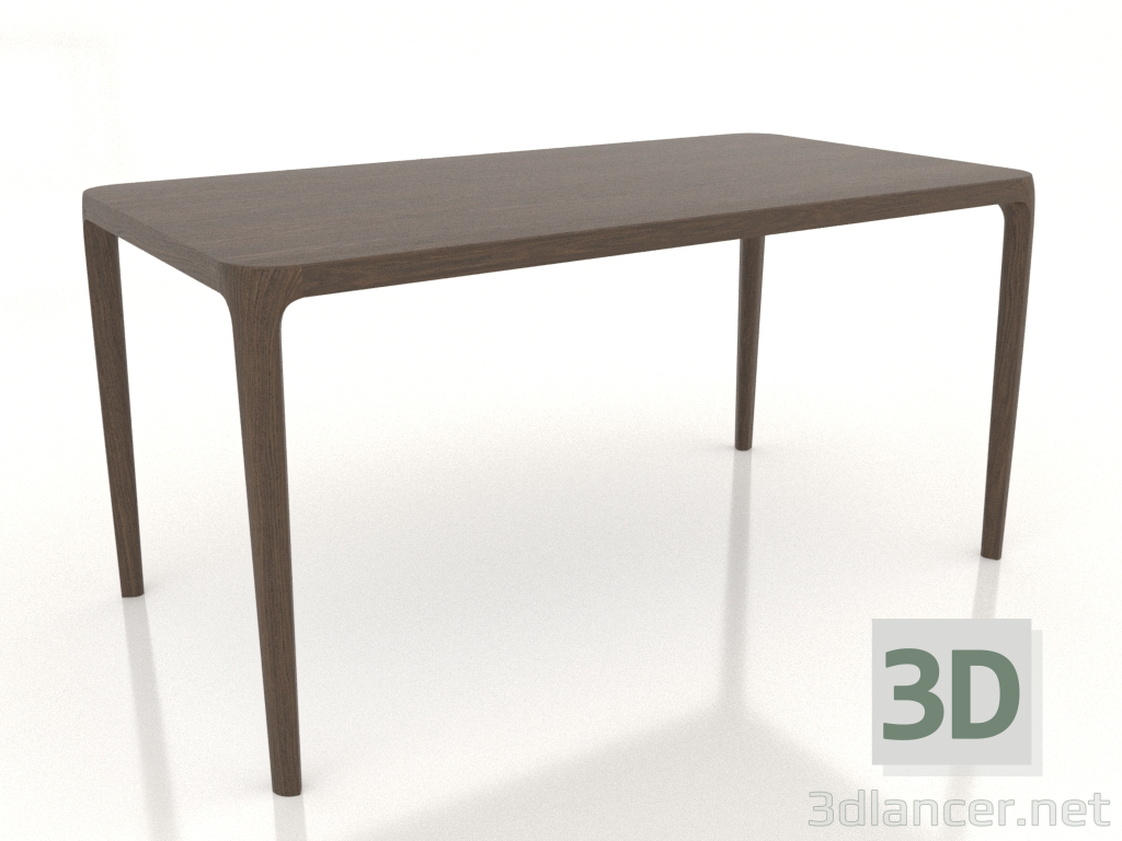 modello 3D Tavolo da pranzo Kasauri 1500x800 mm (Noce scuro) - anteprima modello 3D Tavolo da pranzo Kasauri 1500x800 mm (Noce scuro) - anteprima