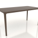 modello 3D Tavolo da pranzo Kasauri 1500x800 mm (Noce scuro) - anteprima