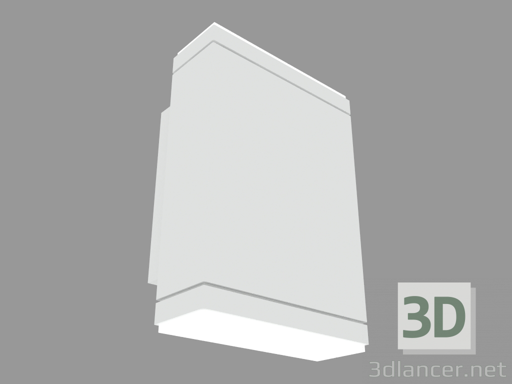 3d model Wall lamp PLAN VERTICAL 140 DOUBLE EMISSION (S3897W) - preview