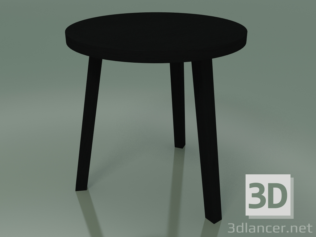 3d model Side table (42, Black) - preview