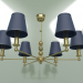 3d model Chandelier Sara SAR-ZW-6 (ZMA) Blue - preview