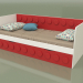 3d model Sofa bed for teenagers with 1 drawer (Chili) - preview