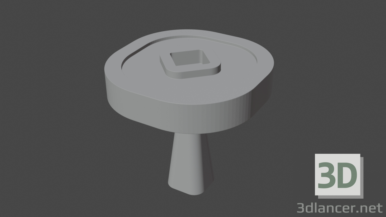 3d model Door knob - preview