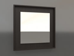 Miroir ZL 18 (400x400, bois marron foncé)