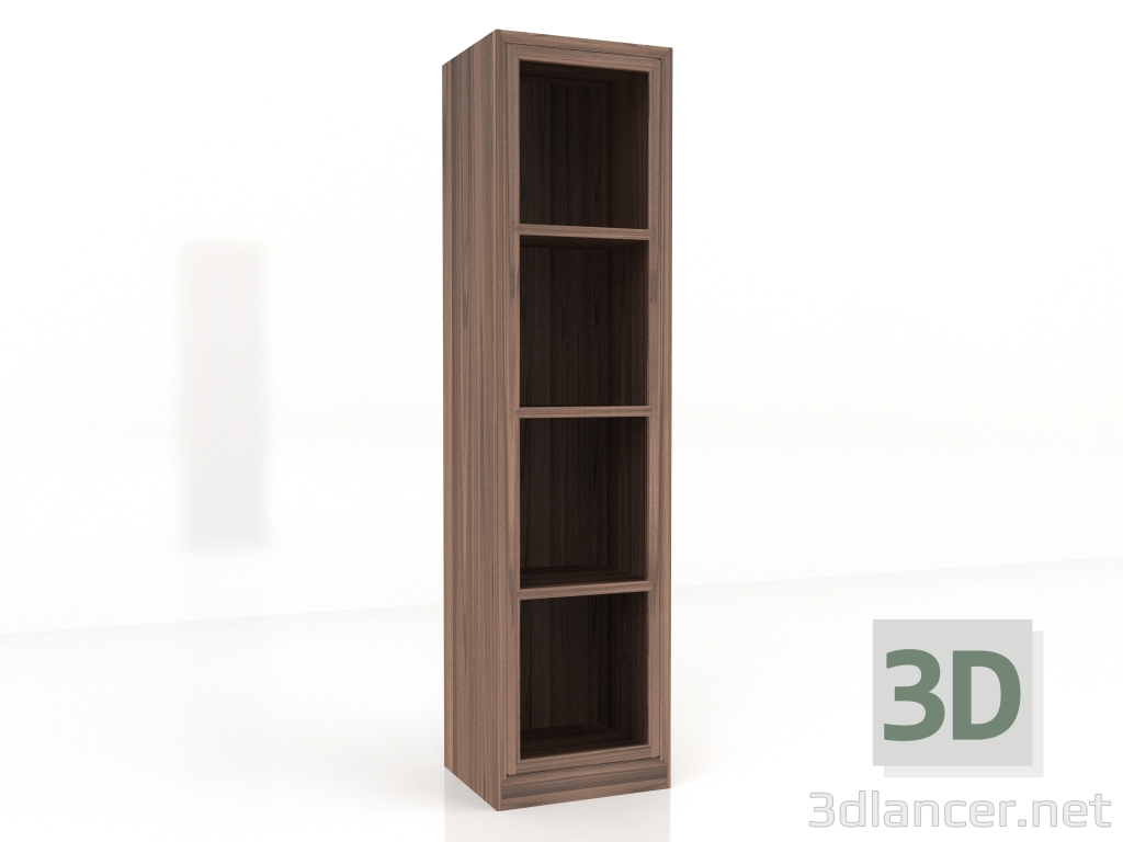 3D modeli Vitrin 53x46x210 - önizleme