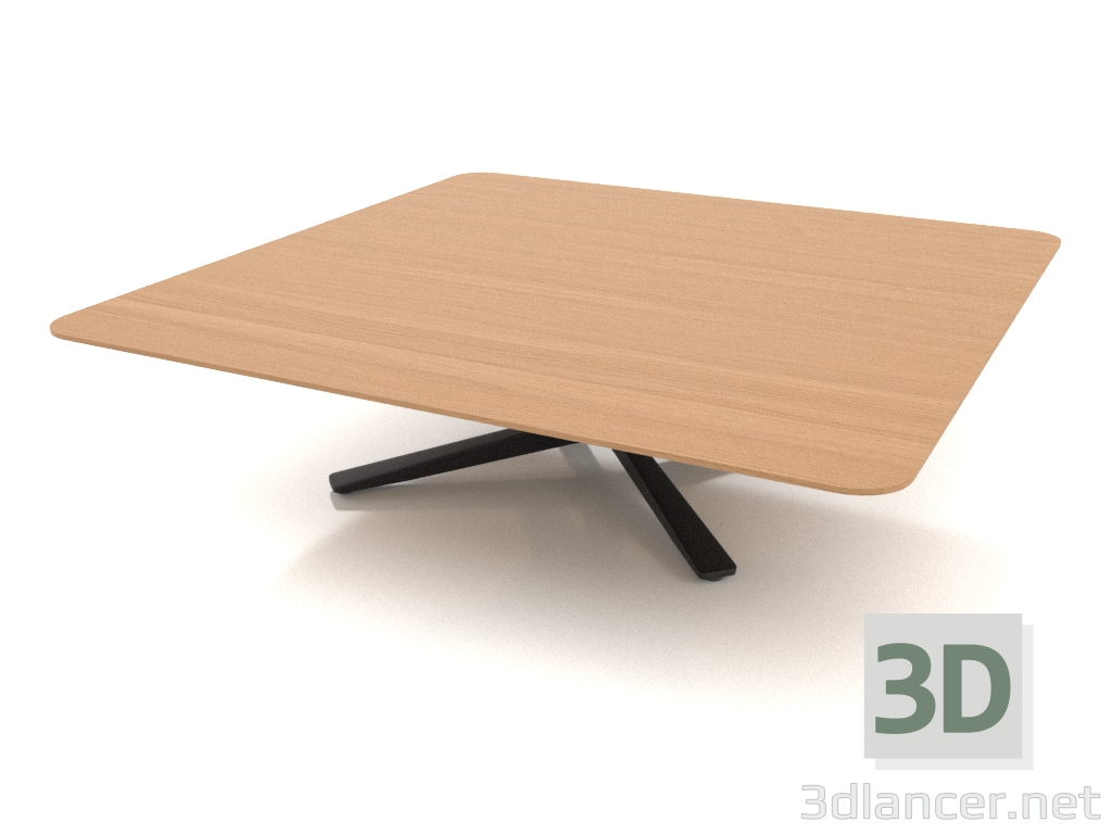 modello 3D Tavolo basso 110x110 h28 - anteprima