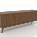3D Modell TV-Schrank 1500 mm (heller Nussbaum) - Vorschau